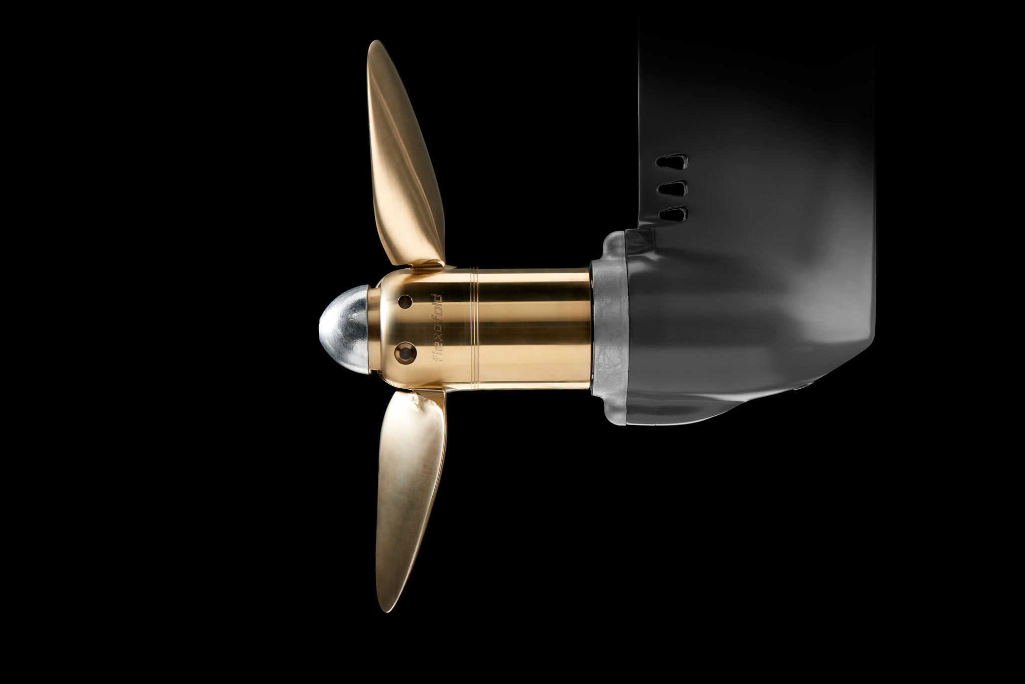 2-Blatt Saildrive Faltpropeller 
