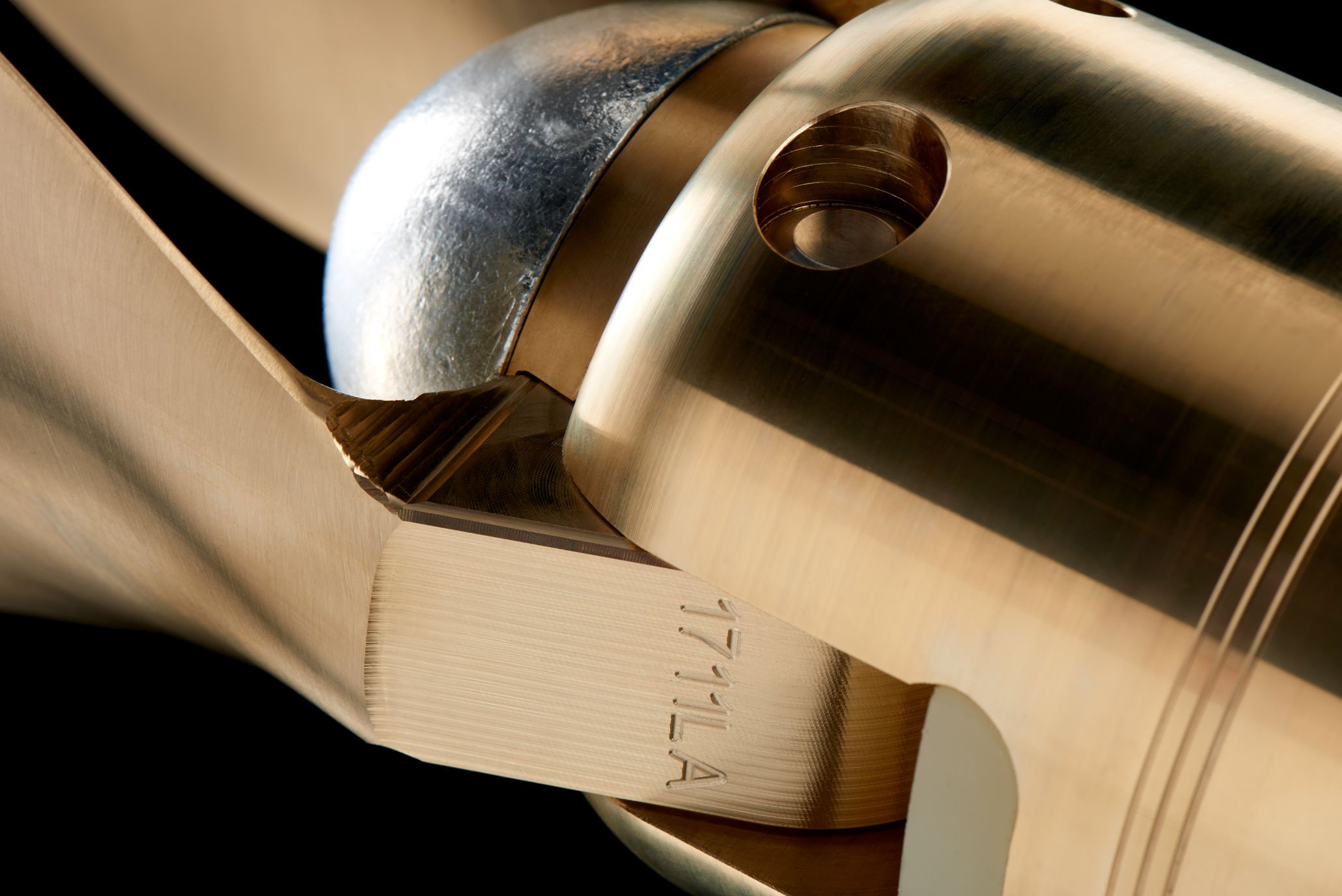 2-Blatt Faltpropeller für Saildrive